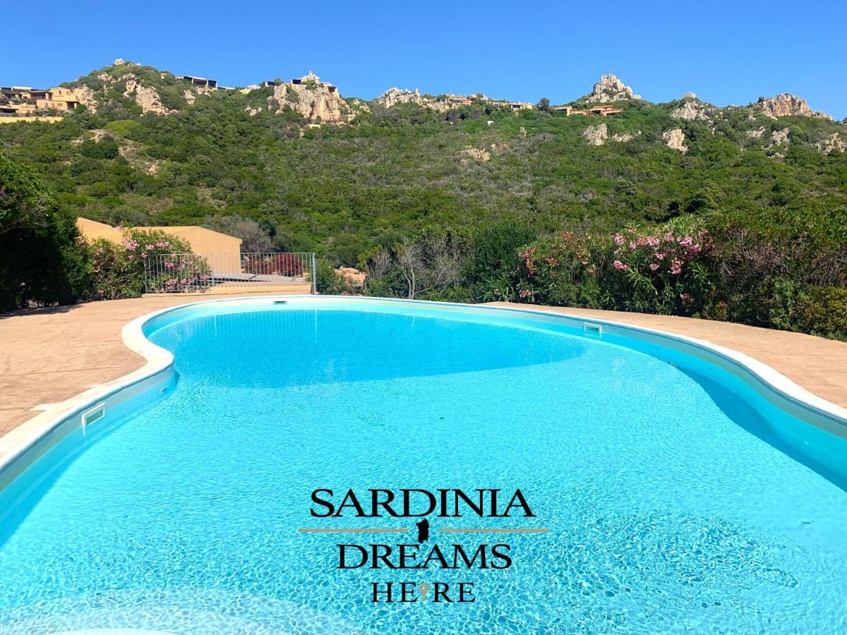 Villetta Flora Con Piscina Costa Paradiso Exteriör bild